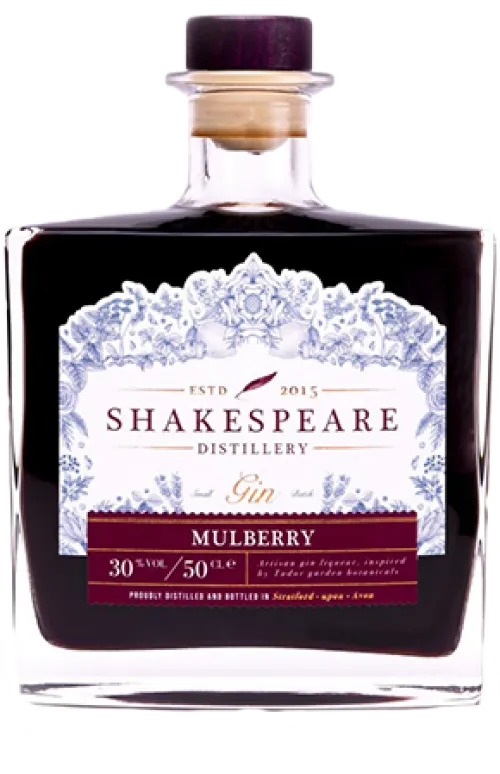 Shakespeare Distillery Mulberry Gin Liqueur