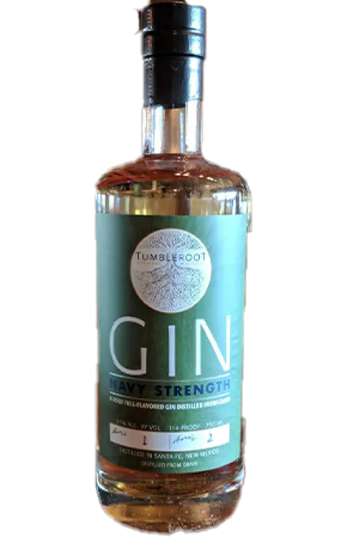 TUMBLEROOT NAVY STRENGTH GIN