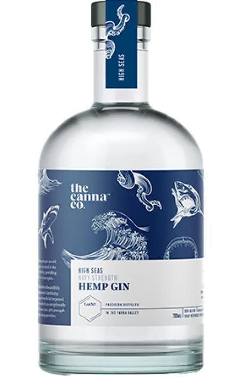 High Seas Navy Strength Hemp Gin