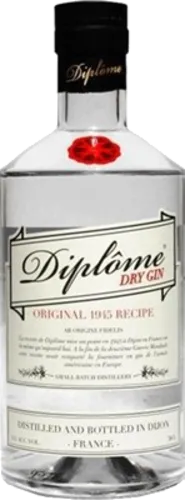 Diplôme Dry Gin