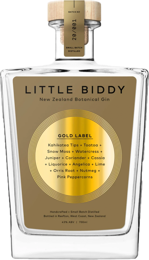 Little Biddy Gin Gold Label