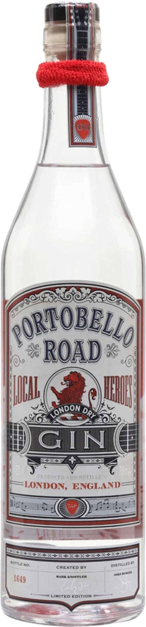 Portobello Road No. 171 Gin Local Heroes No. 3 Mark Knopfler