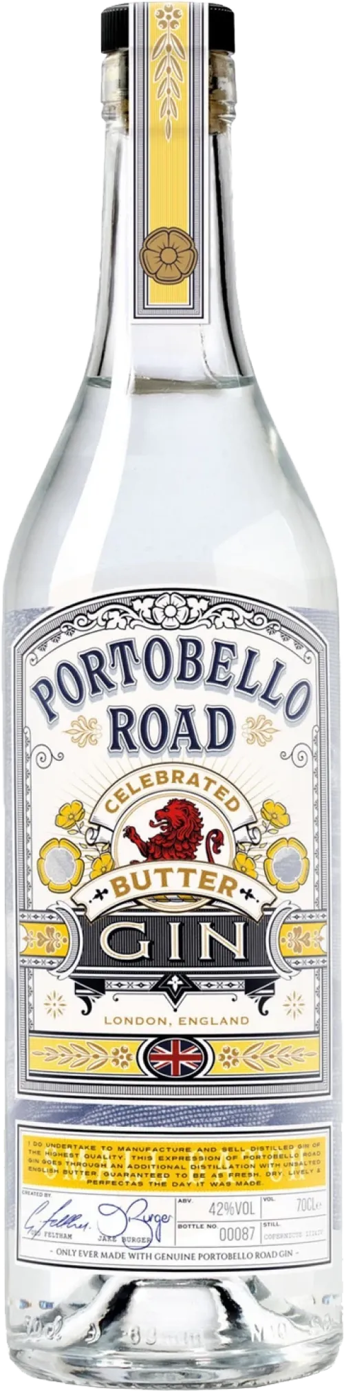 Portobello Road Celebrated Butter Gin