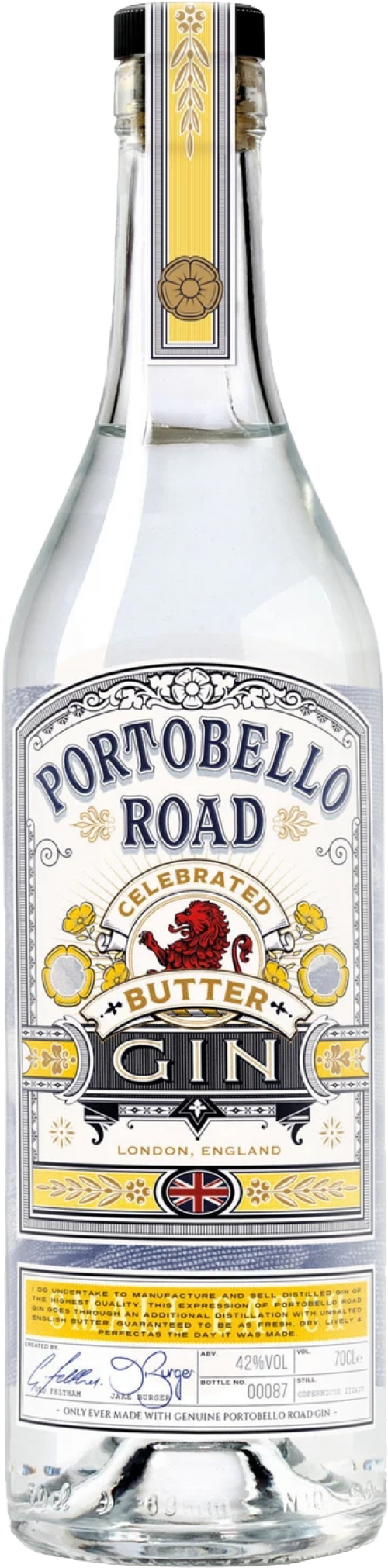 Portobello Road Celebrated Butter Gin