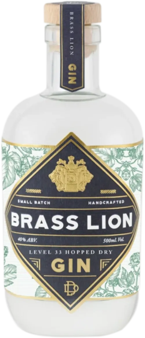 Brass Lion Level 33 Hopped Dry Gin