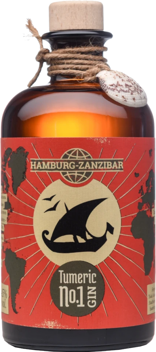 Hamburg-Zanzibar Tumeric No.1 Gin New Western Style Gin