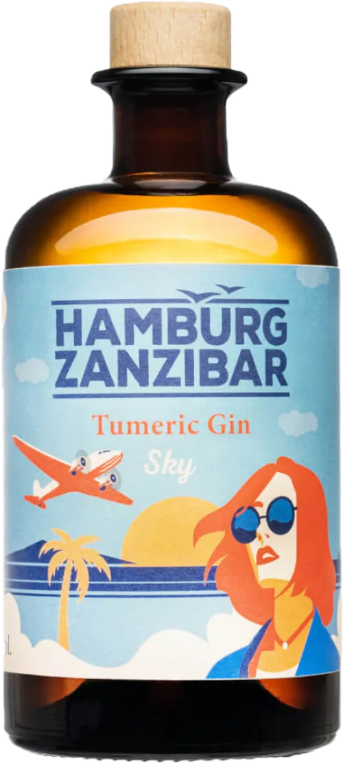 Hamburg-Zanzibar Tumeric Sky Gin Dry Gin