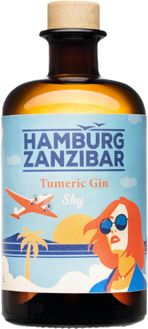 Hamburg-Zanzibar Tumeric Sky Gin Dry Gin