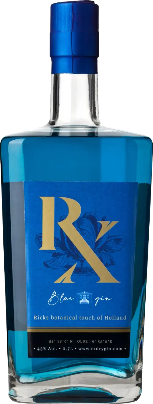 RX Blue Gin (Formerly Ricks Dry Gin Blue)