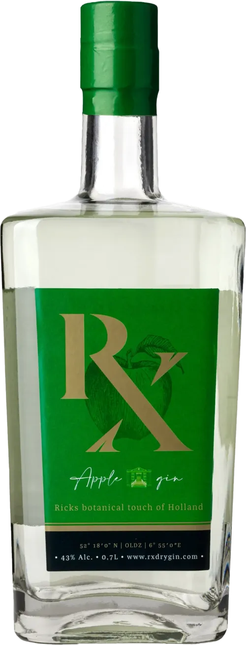 RX Apple Gin (Formerly Ricks Dry Gin Greenery Apple)