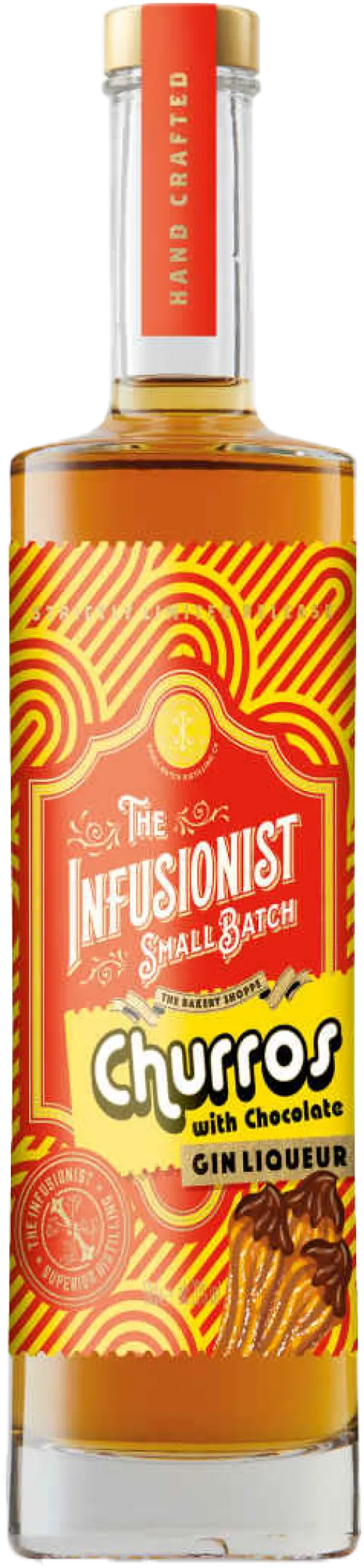 The Infusionist Small Batch Gin Liqueur Churros With Chocolate