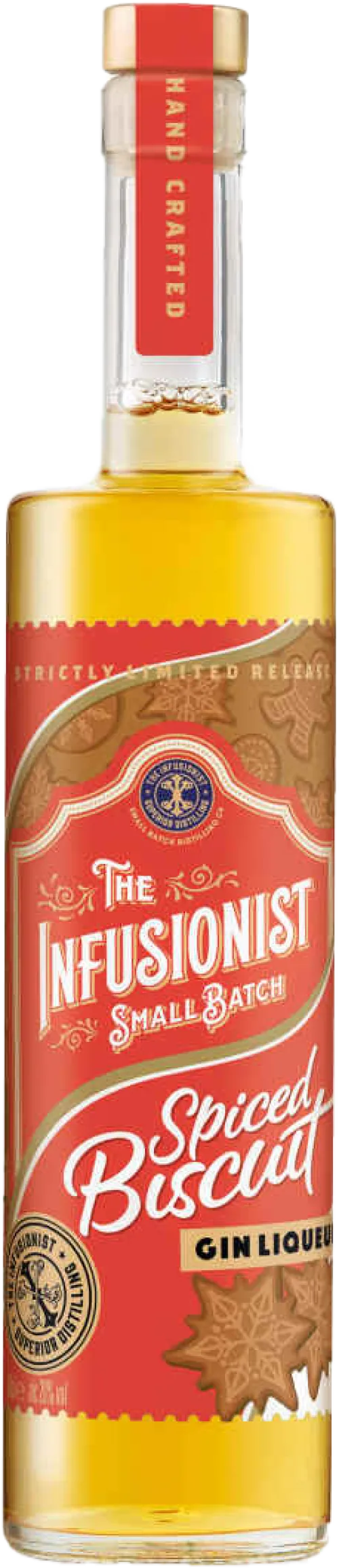 The Infusionist Small Batch Gin Liqueur Spiced Biscuit