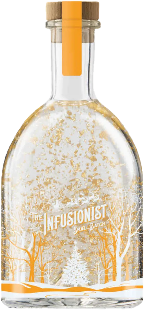 The Infusionist Small Batch Gin Liqueur Clementine Gold Flake Edition