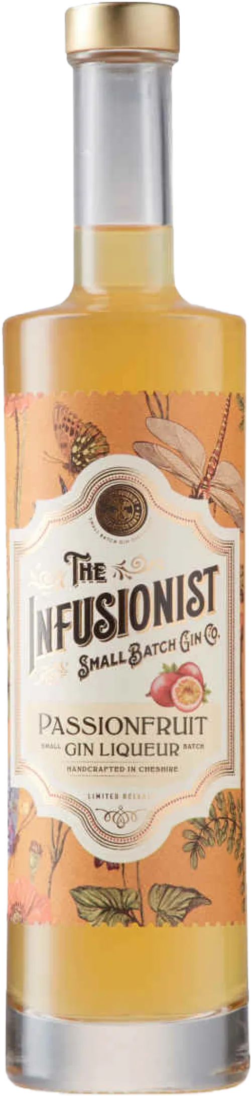 The Infusionist Small Batch Gin Liqueur Passionfruit