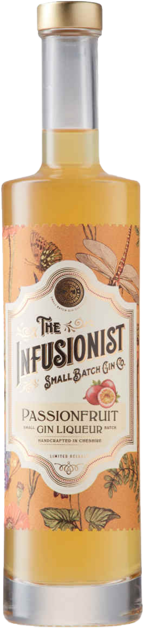 The Infusionist Small Batch Gin Liqueur Passionfruit