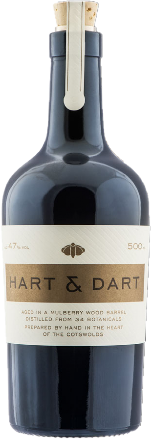 Hart & Dart Gin Aged In Mulberry Wood Barrel