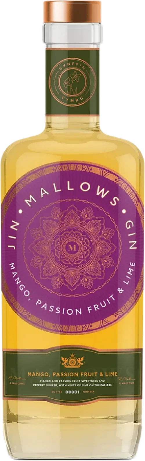 Mallows Gin Mango, Passion Fruit & Lime