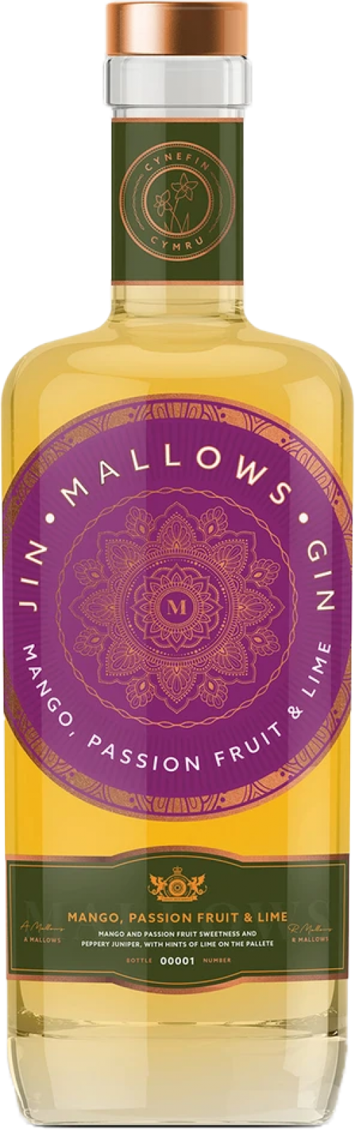 Mallows Gin Mango, Passion Fruit & Lime