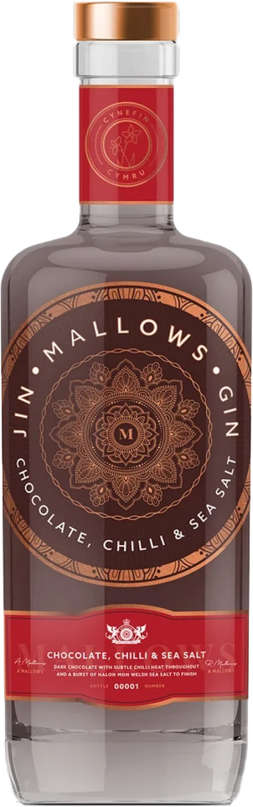 Mallows Gin Chocolate, Chilli & Sea Salt