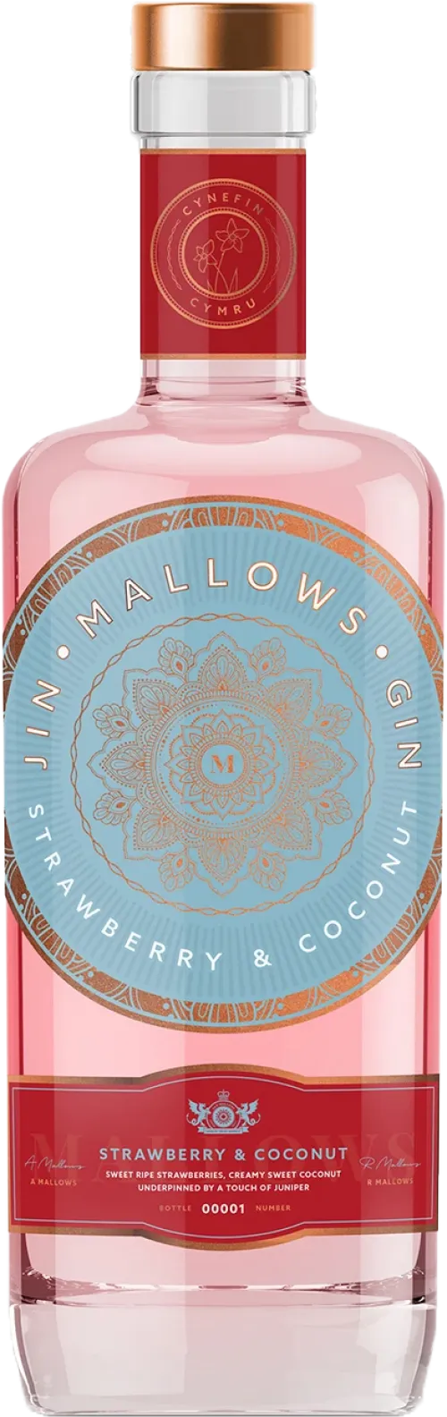 Mallows Gin Strawberry & Coconut