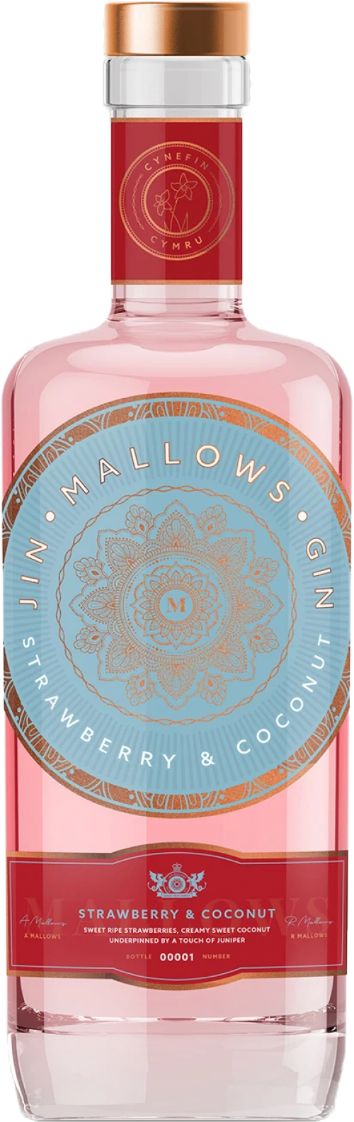 Mallows Gin Strawberry & Coconut