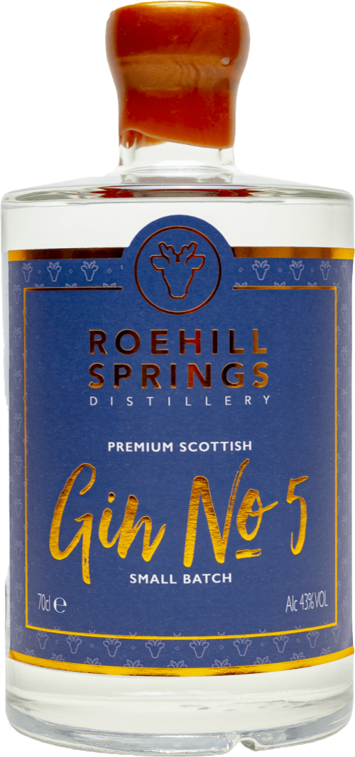 Roehill Springs Distillery Gin No.5 Premium Scottish Gin