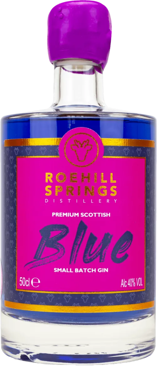 Roehill Springs Distillery Blue Gin Premium Scottish Gin