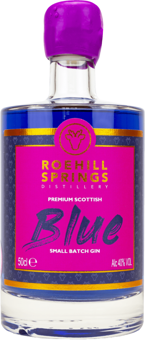 Roehill Springs Distillery Blue Gin Premium Scottish Gin