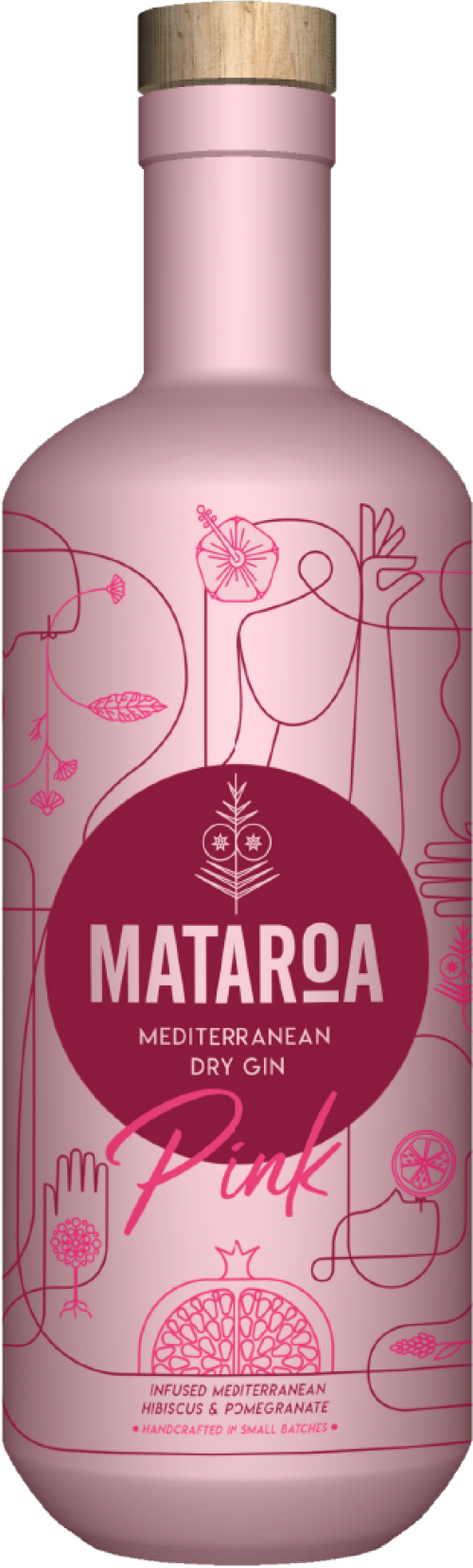 Mataroa Mediterranean Dry Gin Pink