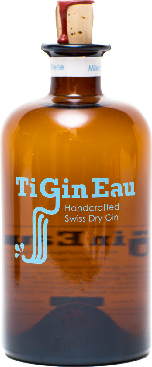 TiGinEau Handcrafted Swiss Dry Gin