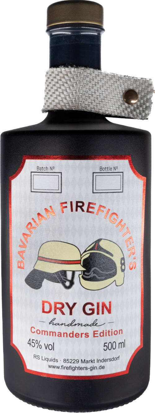 Bavarian Firefighter's Dry Gin Commanders Edition