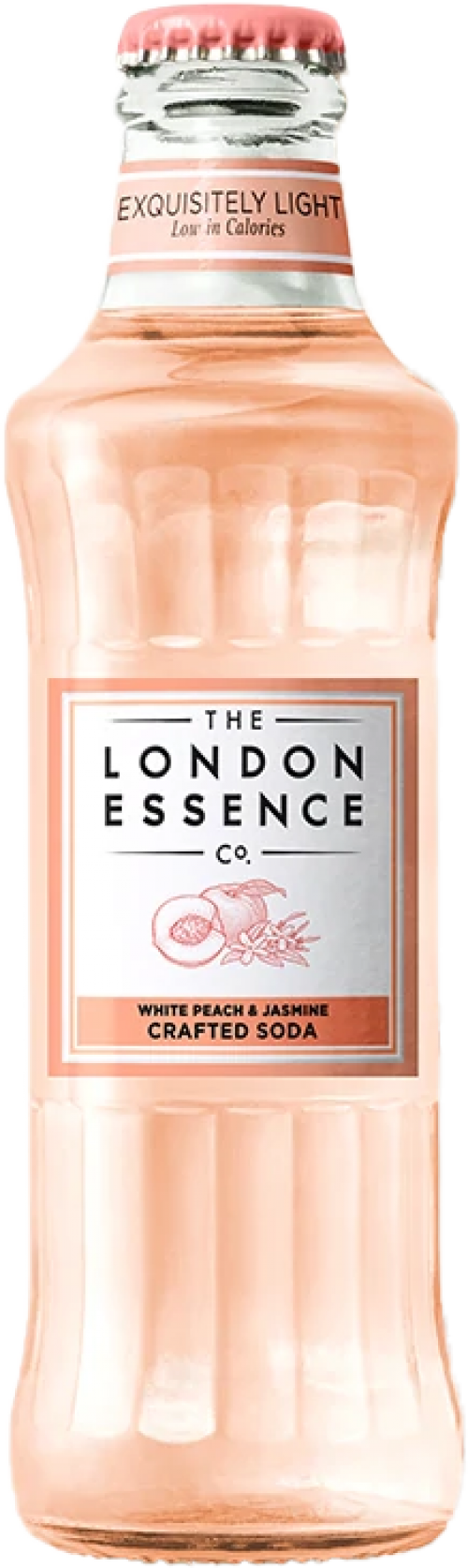 The London Essence Co. White Peach & Jasmine Crafted Soda Water