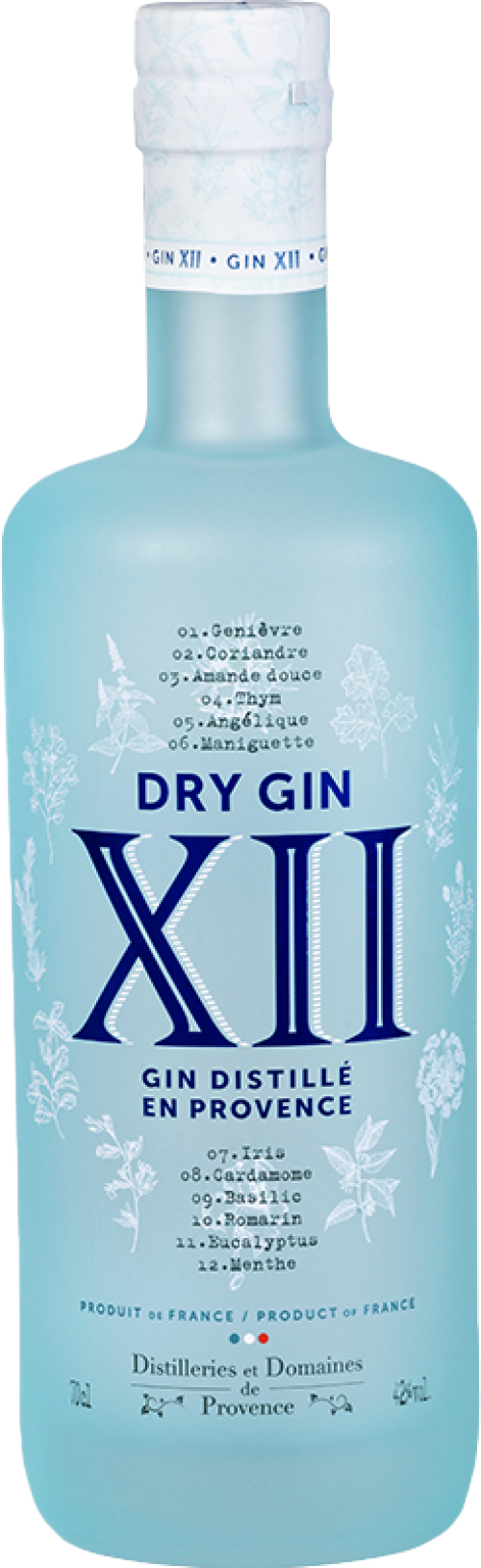 XII Dry Gin Gin Distillé En Provence