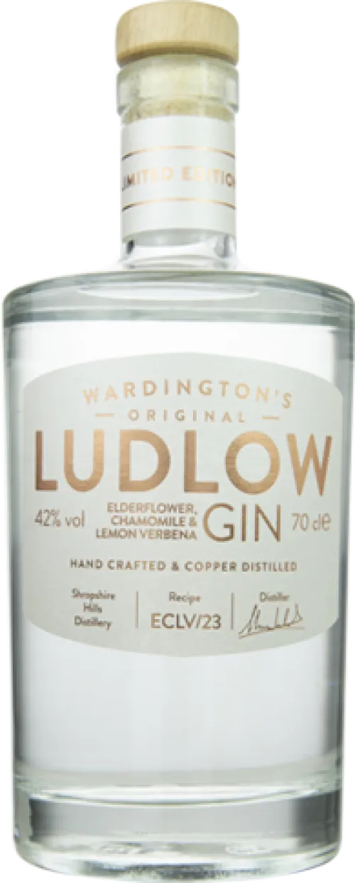 Wardington's Ludlow Gin No. 5 Elderflower, Chamomile & Lemon Verbena