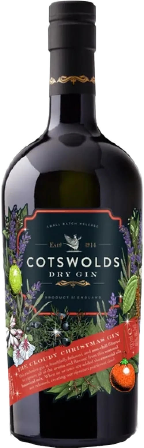Cotswolds Dry Gin The Cloudy Christmas Gin