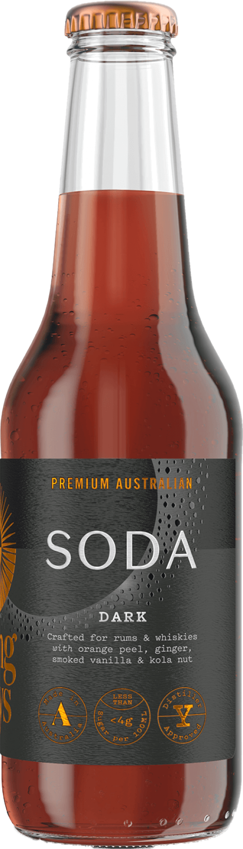 Long Rays Premium Australian Soda Dark