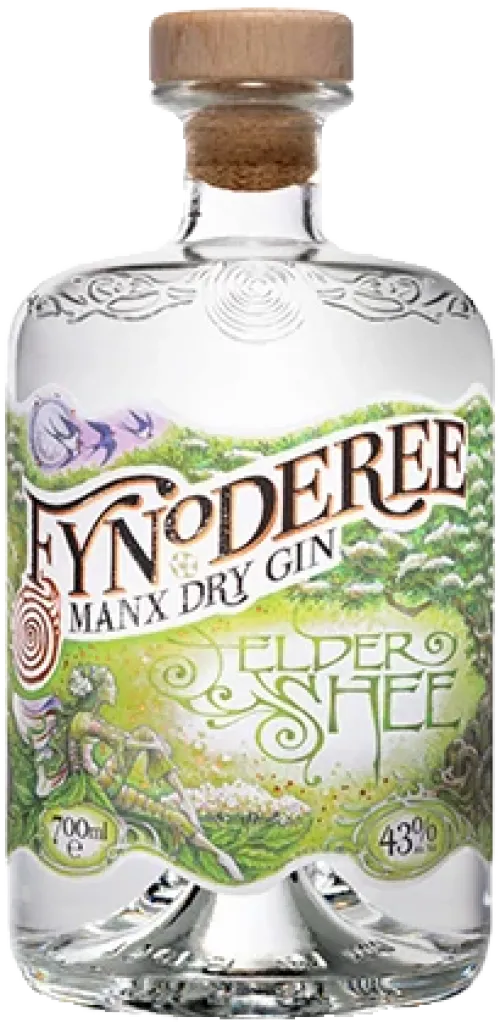 Fynoderee Manx Dry Gin Elder Shee Edition