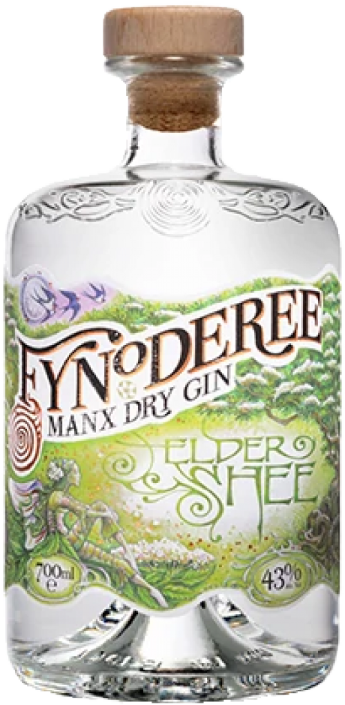 Fynoderee Manx Dry Gin Elder Shee Edition