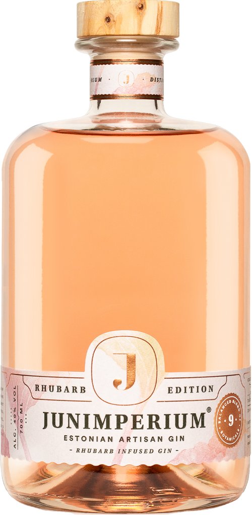 Junimperium Rhubarb Infused Gin Rhubarb Edition