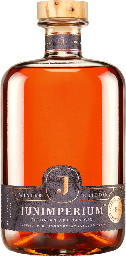 Junimperium Unfiltered Lingonberry Infused Gin Winter Edition