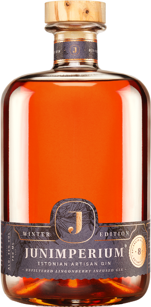 Junimperium Unfiltered Lingonberry Infused Gin Winter Edition