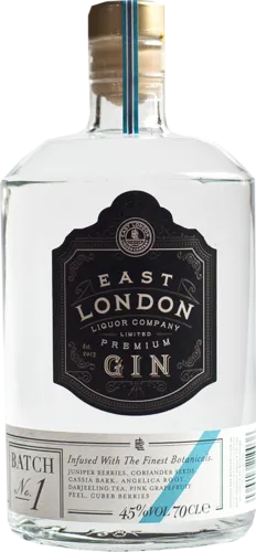 East London Liquor Company Premium Gin Batch 1