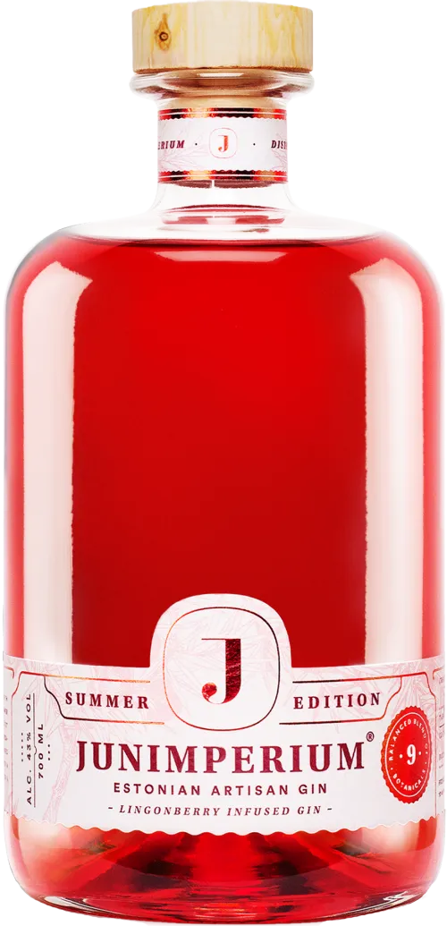 Junimperium Lingonberry Infused Gin Summer Edition