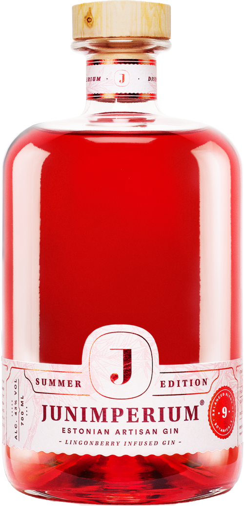 Junimperium Lingonberry Infused Gin Summer Edition