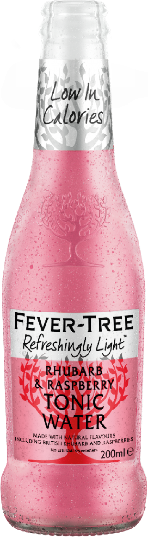 Fever Tree Refreshingly Light Rhubarb & Raspberry Tonic Water