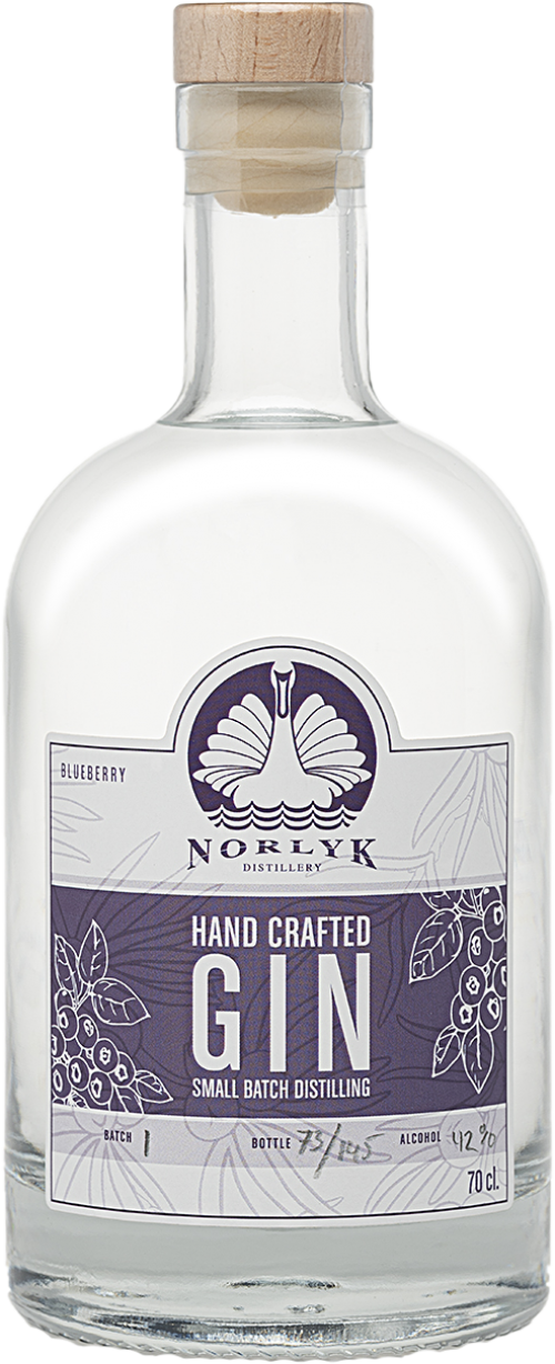 Norlyk Distillery Hand Crafted Gin Blueberry