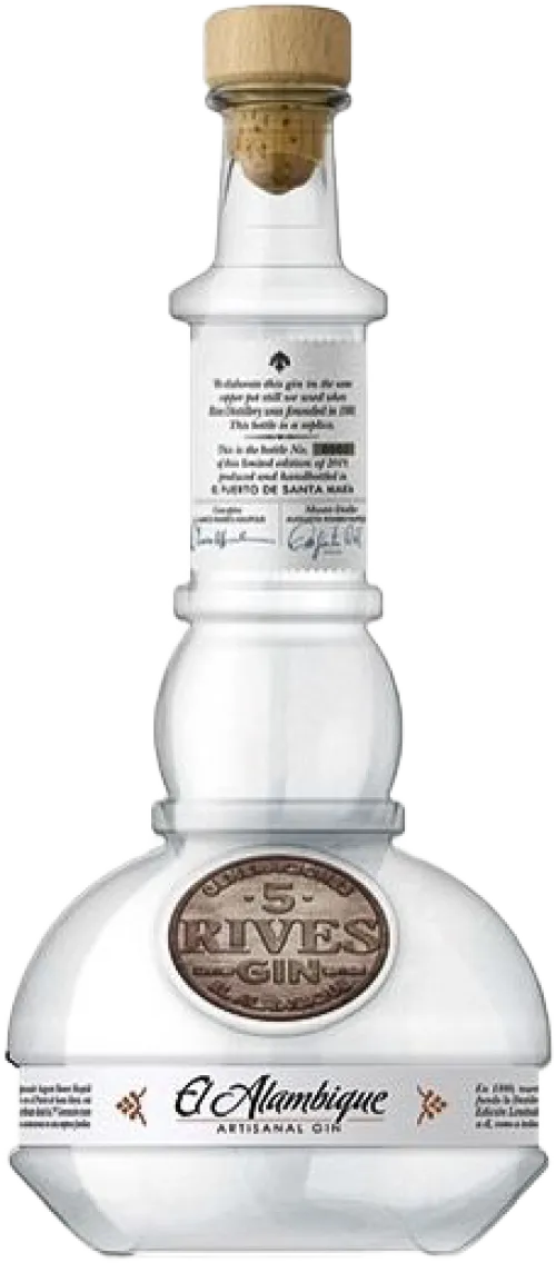 Rives El Alambique Artisanal Gin 5 Generaciones Limited Edition