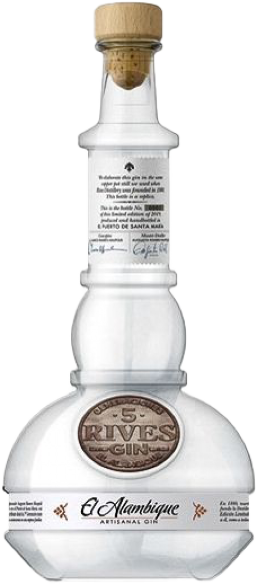 Rives El Alambique Artisanal Gin 5 Generaciones Limited Edition