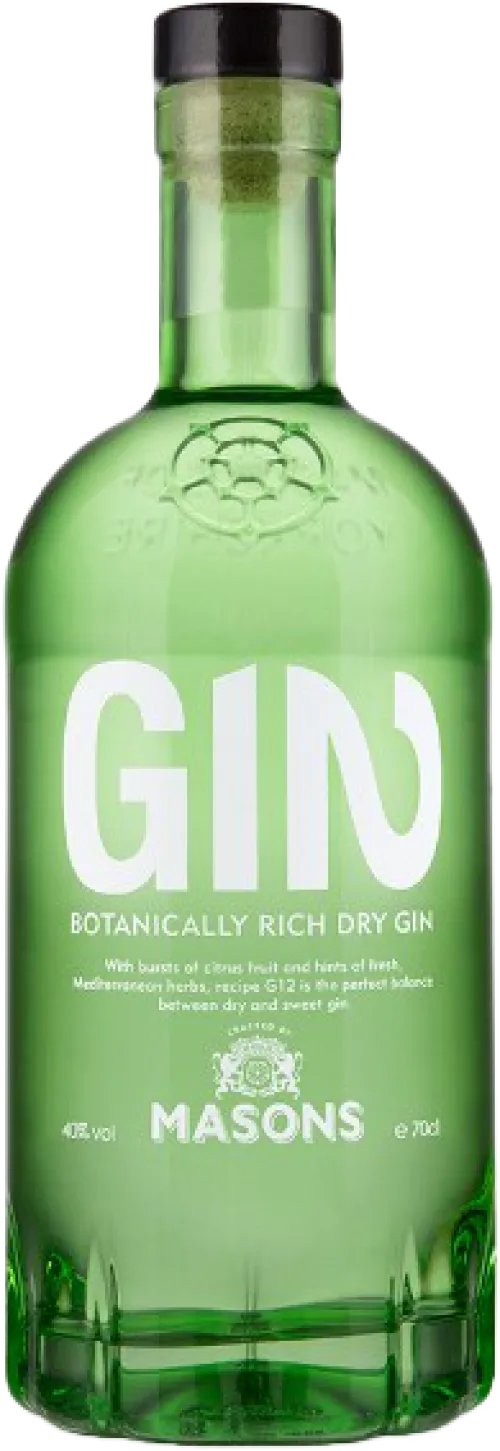 G12 Botanically Rich Dry Gin By Masons Distillery