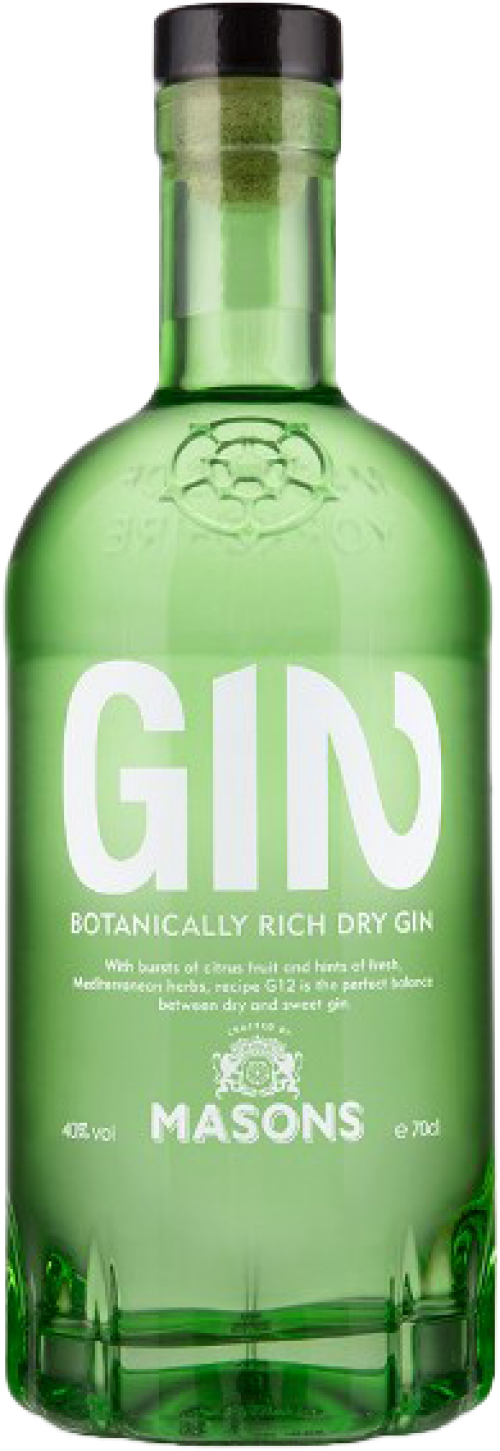 G12 Botanically Rich Dry Gin By Masons Distillery